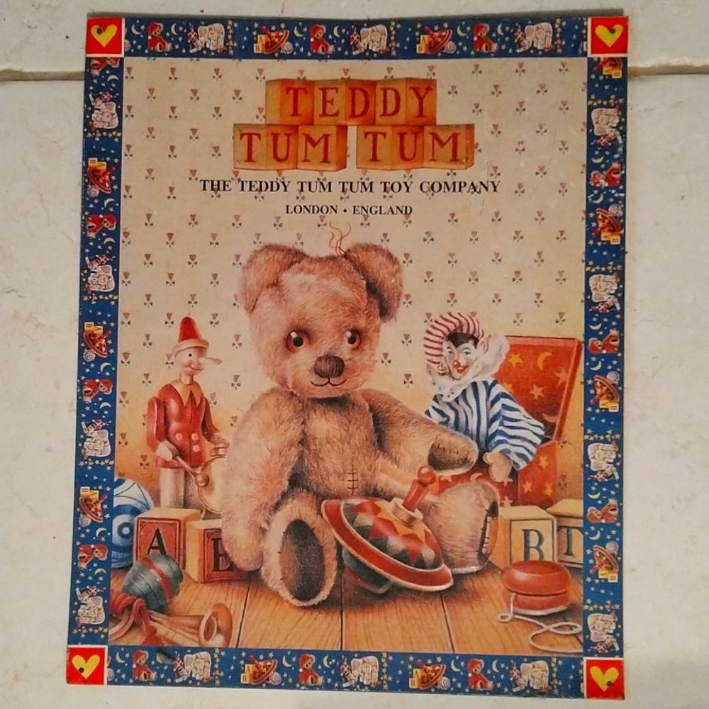 Vintage Teddy Bear Toys Decor